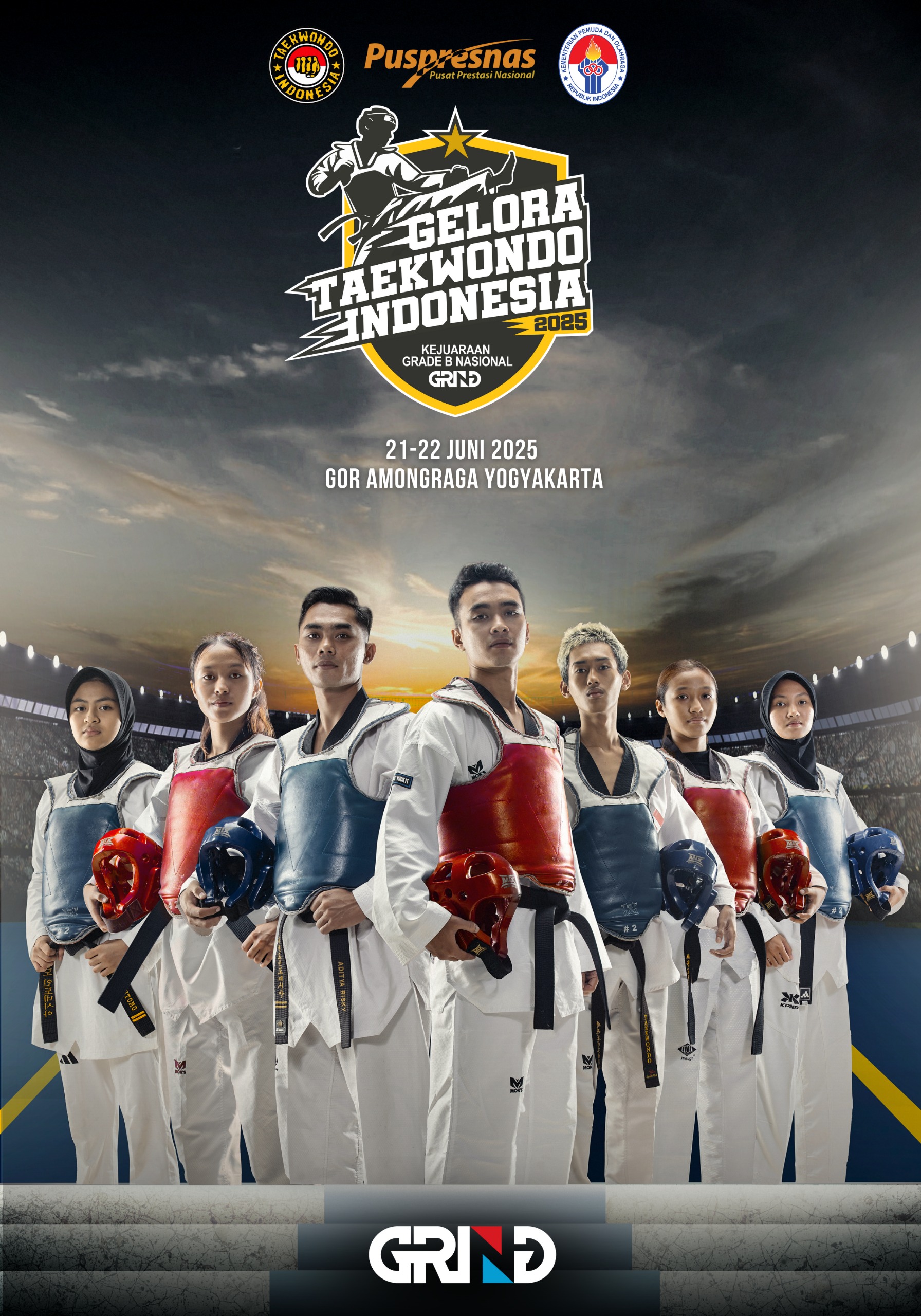 Panggung Juara Taekwondo Indonesia Taekwondo Indonesia Dojang kodimputrabaja
